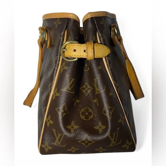 Louis Vuitton Monogram Batignolles PM Handbag Tote